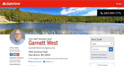 Desktop Screenshot of garnettwest.com