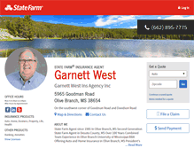 Tablet Screenshot of garnettwest.com
